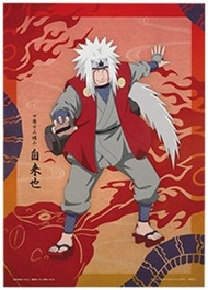 火影忍者 NARUTO 疾風傳 傳說的三忍 一番賞 F賞 透明海報 膠墊- 自來也 No.1[平行進口]