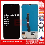 Compatible LCD For Infinix Note 12 G96 X670 / Infinix Note 12 4G X663 X663C X663D TFT TOUCH SCREEN D