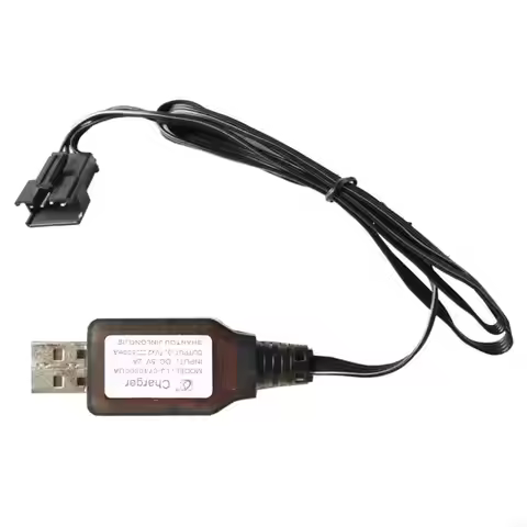 H7EC 7.4v 400mah Li-ion Battery SM-4P Plug SM4P Remote Control Battery USB Cable