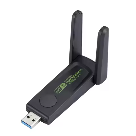 1300Mbps WiFi USB Adapter Dual Band 2.4G/5Ghz Wi-Fi Dongle 802.11AC Powerful Antenna Wireless Receiv