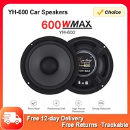 Yiye lang Car Stereo Speaker 6.5 Inch Coaxial Speaker Car 600W Car Subwoofer 2-Way Speaker 1 Pair Ca