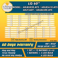 60LB5820.ATS / 60LB5610.ATS / 60LF560T / 60LB6500.ATS LG 60" LED TV BACKLIGHT(LAMPU TV) LG 60 INCH L