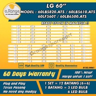 60LB5820.ATS / 60LB5610.ATS / 60LF560T / 60LB6500.ATS LG 60" LED TV BACKLIGHT(LAMPU TV) LG 60 INCH LED TV 60LB5820