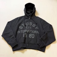Stussy 字母連帽衛衣外套