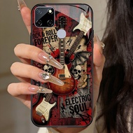 HP TT-76 Rock Band Casing Glasshp Realme Narzo 8i 50 C21 C25Y C12 C25 30A 20 C21Y C15 8 9 C25S Pro 5