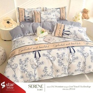 KATUN SYELLA MOTIF COTTON BEDSHEET KING SIZE ANTI-SLIDE COTTON BEDSHEET KING SIZE