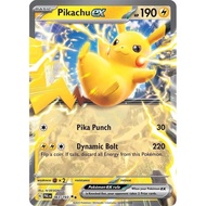 Pikachu ex - Double - Pokemon Paldea Evolved Singles