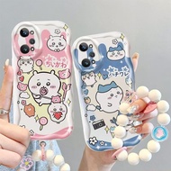 Chiikawa Chain Lanyard Cover For VIVO V60 V50 Lite V40 Lite V30E V30 Pro Y400 V29E V29 Y200 V27E V27