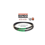Bando Belt A70 A71 A72 A73 A74 A75 A76 A77 A78 A79 Mesin Belt Compressor