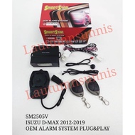 ISUZU DMAX 2013-2019 CAR SECURITY ALARM SYSTEM P&P (COBRA MODULE 4160)