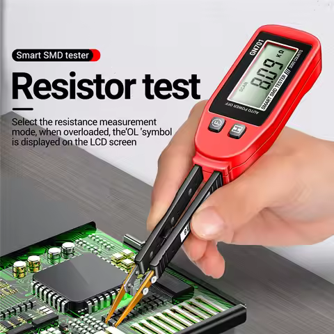 GN701 Smart SMD Tester Smart SMD Tester Multimeter Capacitance Resistance Diode Capacitor Test Pen L