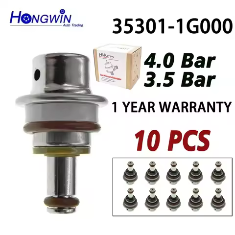 10PCS Fuel Pressure Regulator Fits Hyundai KIA Accent Azera Elantra Sonata i30 i40 35301-1G000 35301