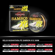 Senar Pancing PE Samson X12 300 Meter dan 600 Meter