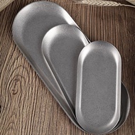 [Time-limited Purchase] 1180 People Collection Japanese Retro Distressed Flat Plate Towel Plate Posi