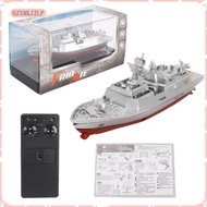 [szxmkj2lp] 2.4G RC Radio Remote Control Navy Torpedo Ship Boat Great for Boating Lakes