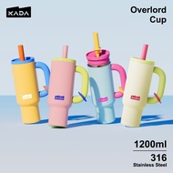 KADA Tumbler (40OZ) 316 Stainless Steel Coffee Mug with Lid Vacuum Flask Hot and Cold Tumbler