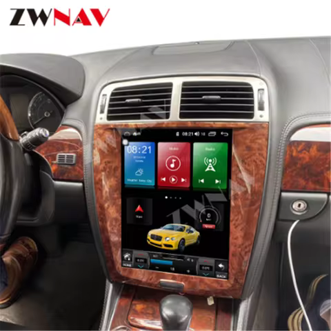 12.1 inch Android 13 IPS Split Screen For Jaguar XK Car Multimedia Video Player Car GPS Navigation R