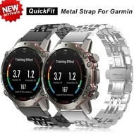 C 26 22 20Mm Quickfit Watch Metal Strap For Garmin Fenix 7S 7X 7 6S 6X 6 Pro 5X 5 5S 35 45 Enduro G