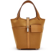 Hermès Sesame Swift and Toile Goeland Cargo Picotin Lock 18 Palladium Hardware, 2023