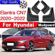Front Rear Car Mudflaps Mud FlapsSplash Guards Mudguards Fender Protector For Hyundai Elantra CN7 Ac