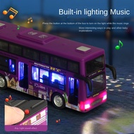 Music Double-Decker Bus Baby Girl Bus Car Boy Educational Toy Model 2