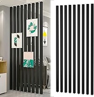 YUGXTH Wall Partition Post, Floor to Ceiling Wooden Room Divider Pole, 9 Pcs Room Separation Devider