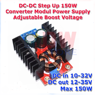 Step UP 150Watt Boost Converter 150W penaik tegangan DC 150 Watt step UP 150 W