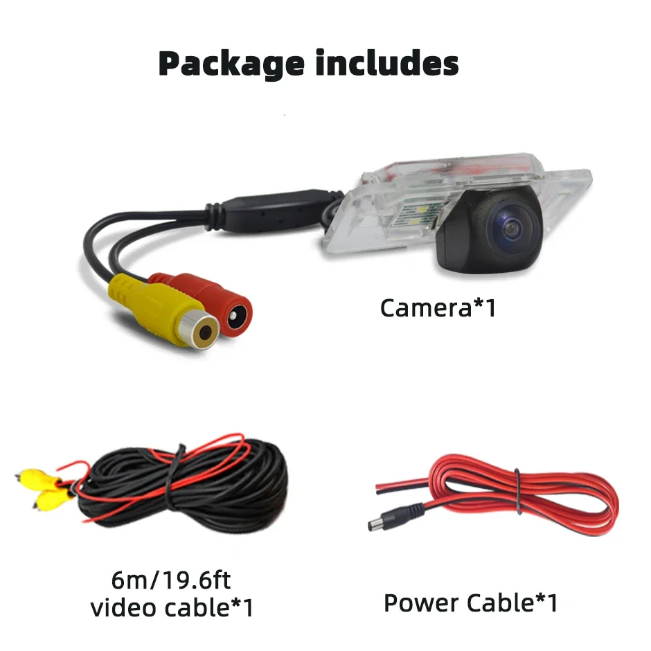 HD CVBS Rear View Reverse Backup Camera Parking HD for BMW 1 Series E82 3 Series E46 E90 E91 5 Serie