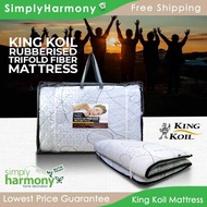 SHSB King Koil Rubberized Coconut Fibre Foldable Mattress / Trifold Mattress / Tilam Lipat Single / Folding Mattress