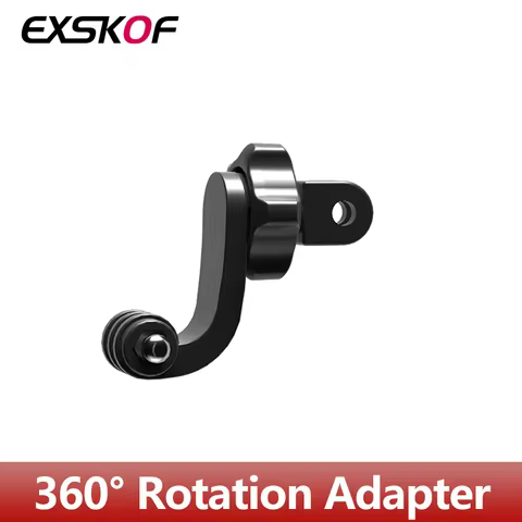 360° Centered Rotation Adapter Holder For GoPro Hero 13 12 11 10 9 8 7 SJCAM AKASO Insta360 DJI Osmo