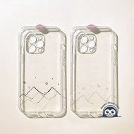 Simple Mountain Phone Case For Vivo S30 Pro Mini V21 V21E V21S V20 Pro SE V19 Neo V17 Pro V15 V11 Pr