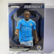 JEREMY DOKU MANCHESTER CITY EMERGENT PANINI PRIZM 2023 Football Card