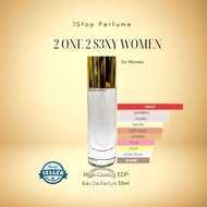 PEWANGI / PERFUME 2 ONE 2 S3XY  (WOMEN) C.H'RERA 35ML (HIGH QUALITY EDP) MINYAK WANGI EAU DE PARFUM