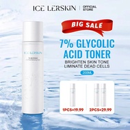 Toner, ICE LERSKIN, 7% asid glikolik / 11 asid amino / 9 ekstrak tumbuhan, pemutihan dan pengelupasa