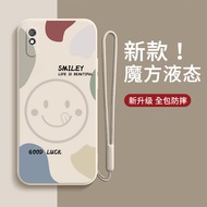 Suitable for Xiaomi Redmi 9A Phone Case Smiley redmi9A Silicone Protective Case All-Inclusive Shock-