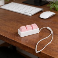 【3C】 3-key Keycap Tester Keyboard Clicks Toy With LED Lights Keyboard Clicks For Anxiety Relief And 