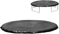 Round Trampolines Weather Cover BLACK Rainproof UV Resistant Protection Cover For 16 Feet Round Trampoline