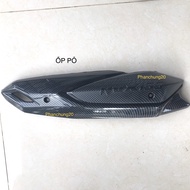 NVX 2017 2018 2019 2020 ỐP CHE PÔ ( CHỤP BÁCH PÔ ) DÙNG CHO ĐỜI XE NVX ( V1) CACBON