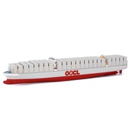 Microfilm tiny 149\2000 OOCL container ship transport ship alloy ship model decoration