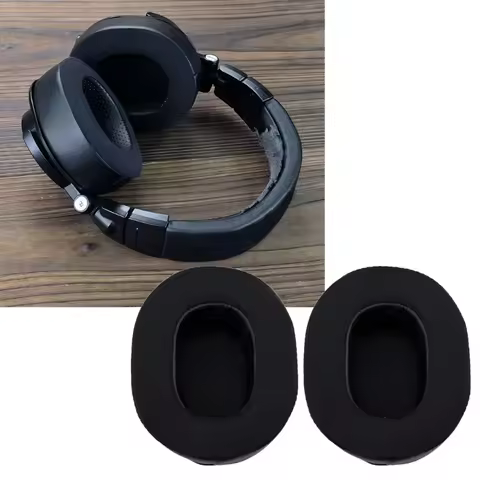 1 Pair Soft Sponge Replacement Ear Pad for ATH-MSR7 M50X M40X M30X M20X SX1 M50XBT Headphones Ear Pa