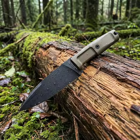EXTREMA RATIO-0500 - Camping Jungle Obstacle Clearance Knife, N690 Steel, Mountaineering Fishing Out