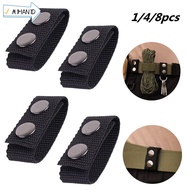 IMIHAN1 1/4/8Pcs Belt Buckle  Double Snaps Outdoor Nylon Strap