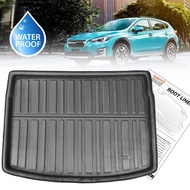 For Subaru Crosstrek XV Impreza Hatch 2017 2018 Car Rear Boot Liner Trunk Cargo Mat Tray Floor Carpet Mud Pad Protector