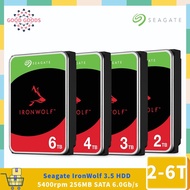 Seagate IronWolf 2TB 3TB 4TB 6TB HDD 5400 RPM 256MB Cache SATA 6Gb/s 3.5" Internal Hard Drive