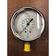 Pressure Gauge Refco with Oil | Refco High Pressure MR-306-DS meter