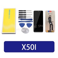 6.7 สําหรับ Huawei Honor X50i จอแสดงผล LCD Touch Screen Digitizer แผงเปลี่ยนชิ้นส่วนหน้าจอ TFT