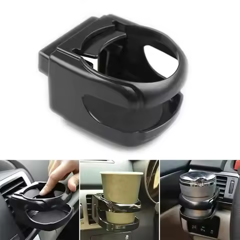 1pc Plastic Car Air Outlet Beverage Rack Car Mounted Cup Holder Multi Functional Car Air Outlet Cup