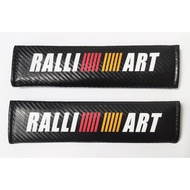 Seat Belt Pad Cover / Carbon Motif Car Seat Belt Shoulder Cover - RALLIART/AMG/MUGEN/M3/TRD