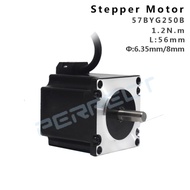NEMA23 4 Wire 3A 1.2N.m 180Oz-in 57x56 D 8mm 6.35mm  NEMA 23 Stepping Stepper Motor for CNC Engravin