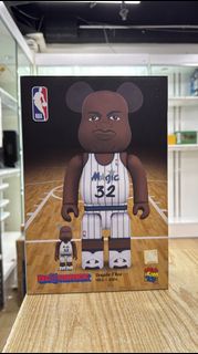 (N)開封品 Medicom Toy Bearbrick Be@rbrick 400% 100% Shaquille O Neal NBA 奧尼爾